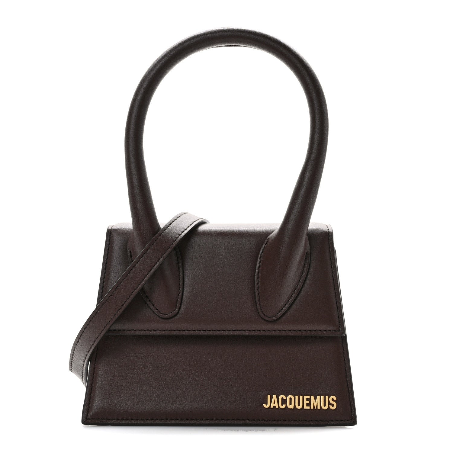 Jacquemus Smooth Calfskin Le Chiquito Moyen Brown 1 of 11