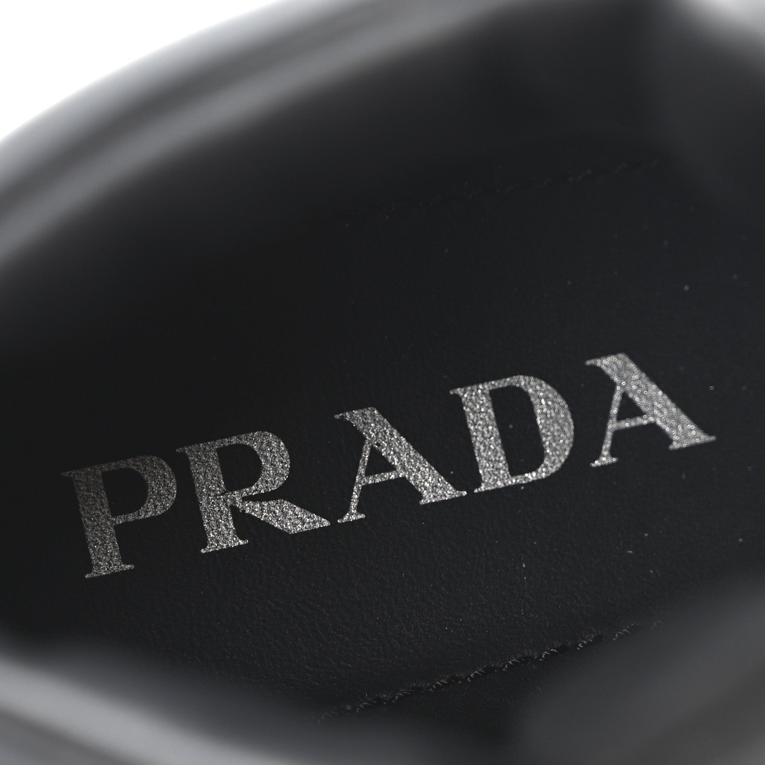 Prada Vitello Rodeo Studded Ankle Boots 37 Black 8 of 9