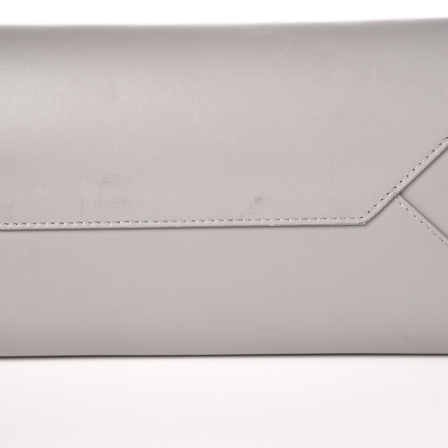 Soft Calfskin Medium Cable Shopper Tote Gris Vison