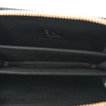 Gucci Microguccissima Zip Around Card Case Black 5 of 7