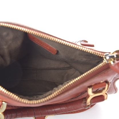 Chloe Calfskin Mini Marcie Satchel Red Bush 5 of 9