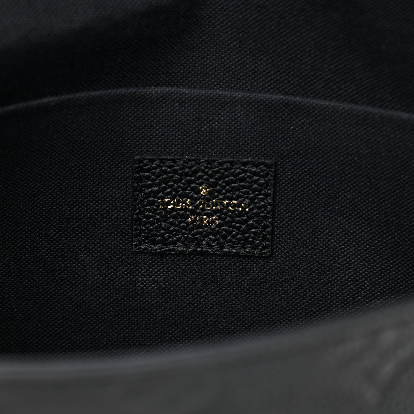 Empreinte Pochette Felicie Chain Wallet Black