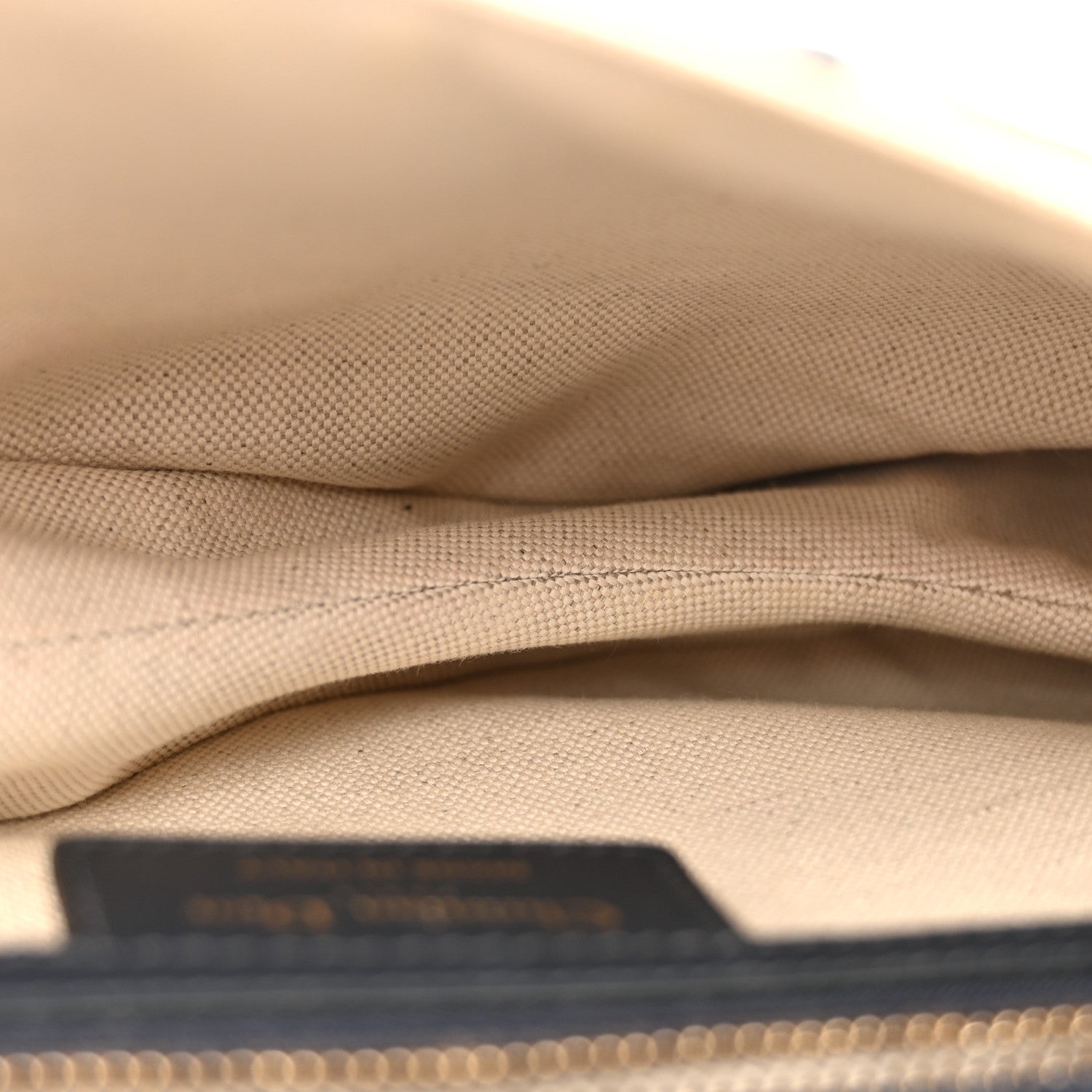 Christian Dior Oblique Saddle Bag Blue 5 of 12