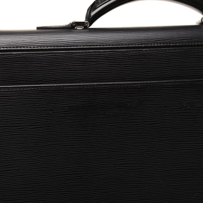 Louis Vuitton Epi Robusto 2 Compartment Briefcase Black 18 of 30