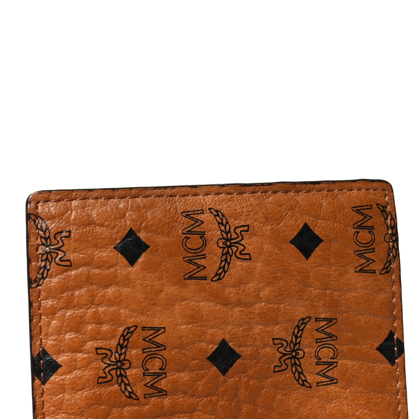 Visetos Small Flap Wallet Cognac
