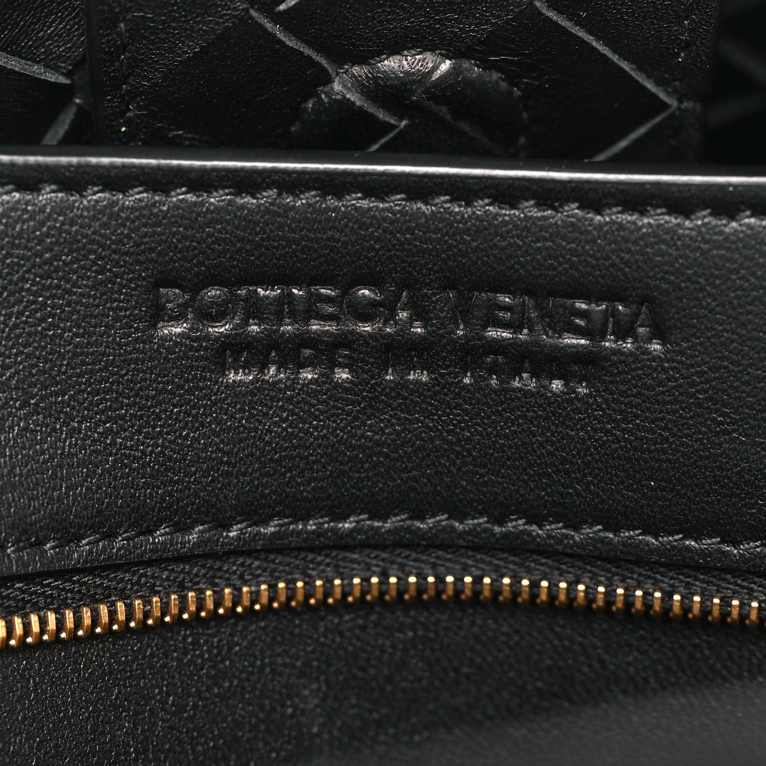 Bottega Veneta Nappa Intrecciato Medium Andiamo Shoulder Bag Black 6 of 9