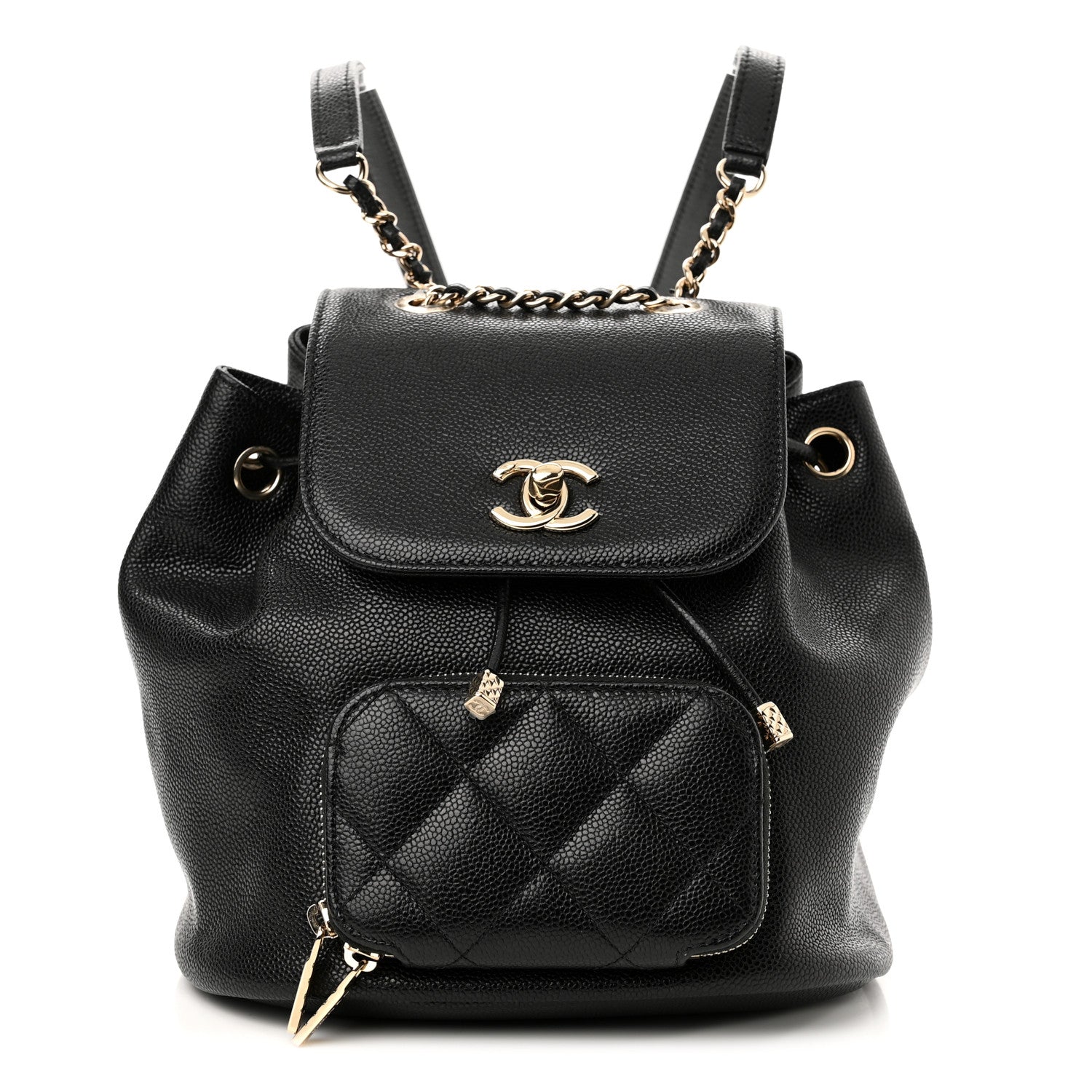 Chanel Caviar Quilted Mini Business Affinity Backpack Black 1 of 10
