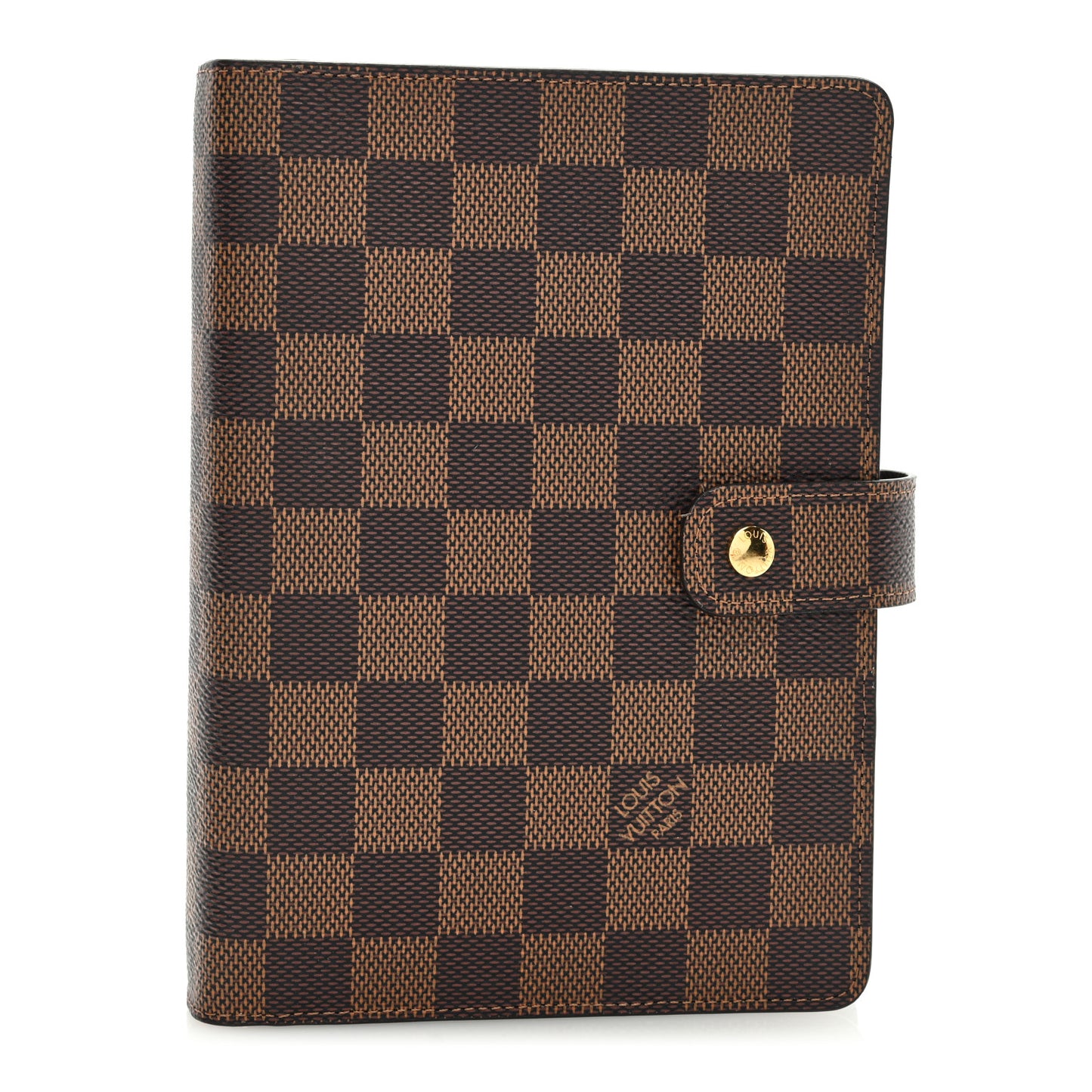 Damier Ebene Medium Ring Agenda Cover