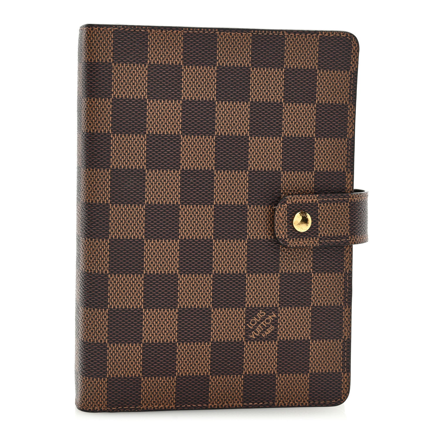 Louis Vuitton Damier Ebene Medium Ring Agenda Cover 1 of 6