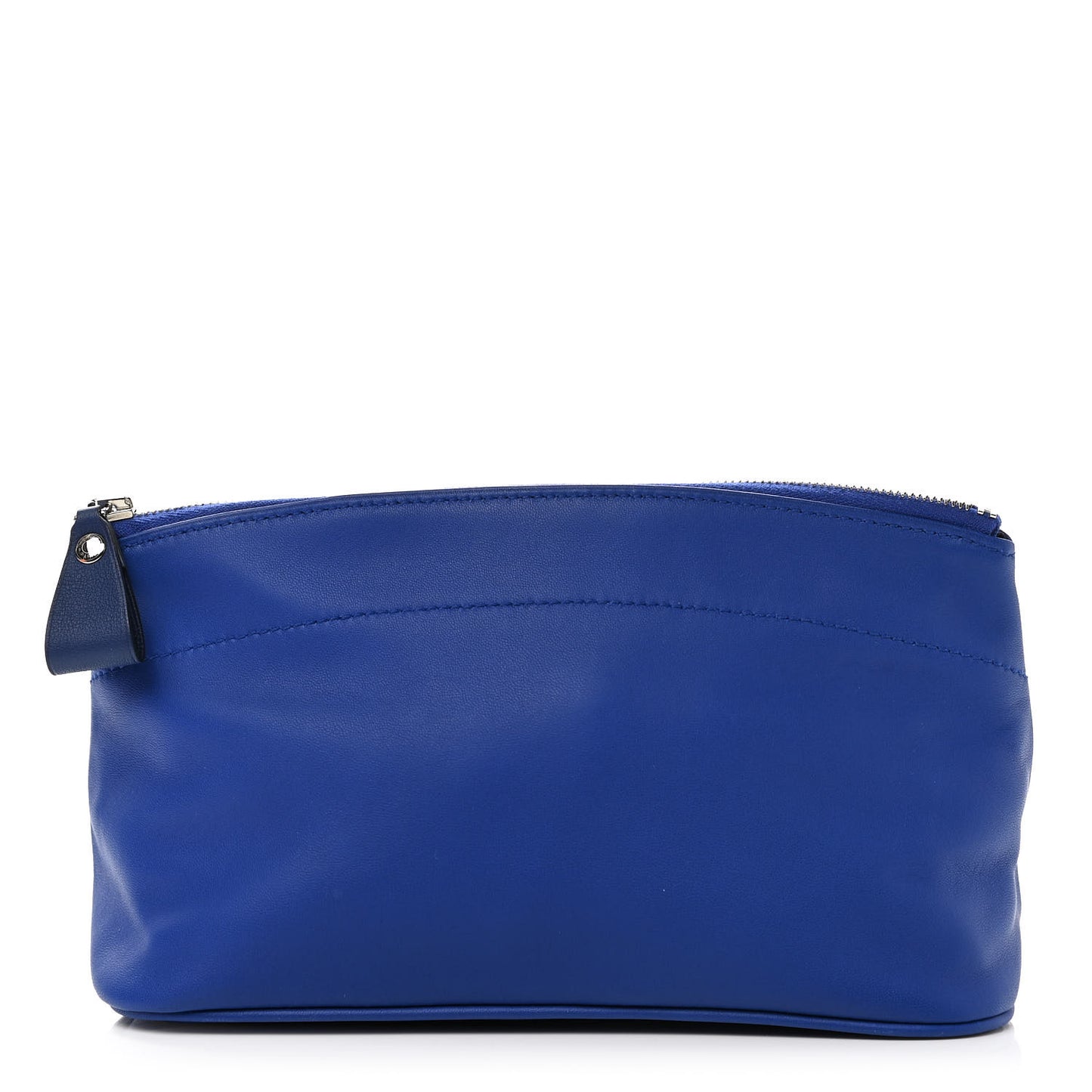 Lambskin Tohubohu Pouch PM Bleu Electrique Bleu Saphir