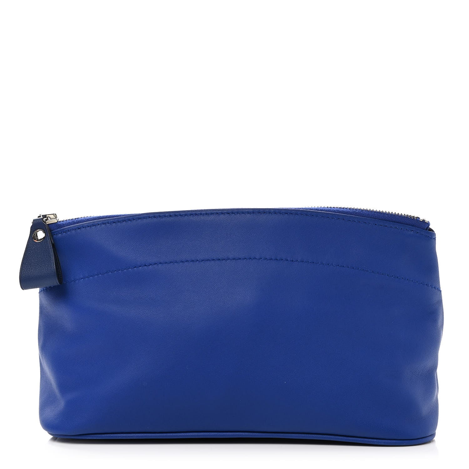 Hermes Lambskin Tohubohu Pouch PM Bleu Electrique Bleu Saphir 1 of 8