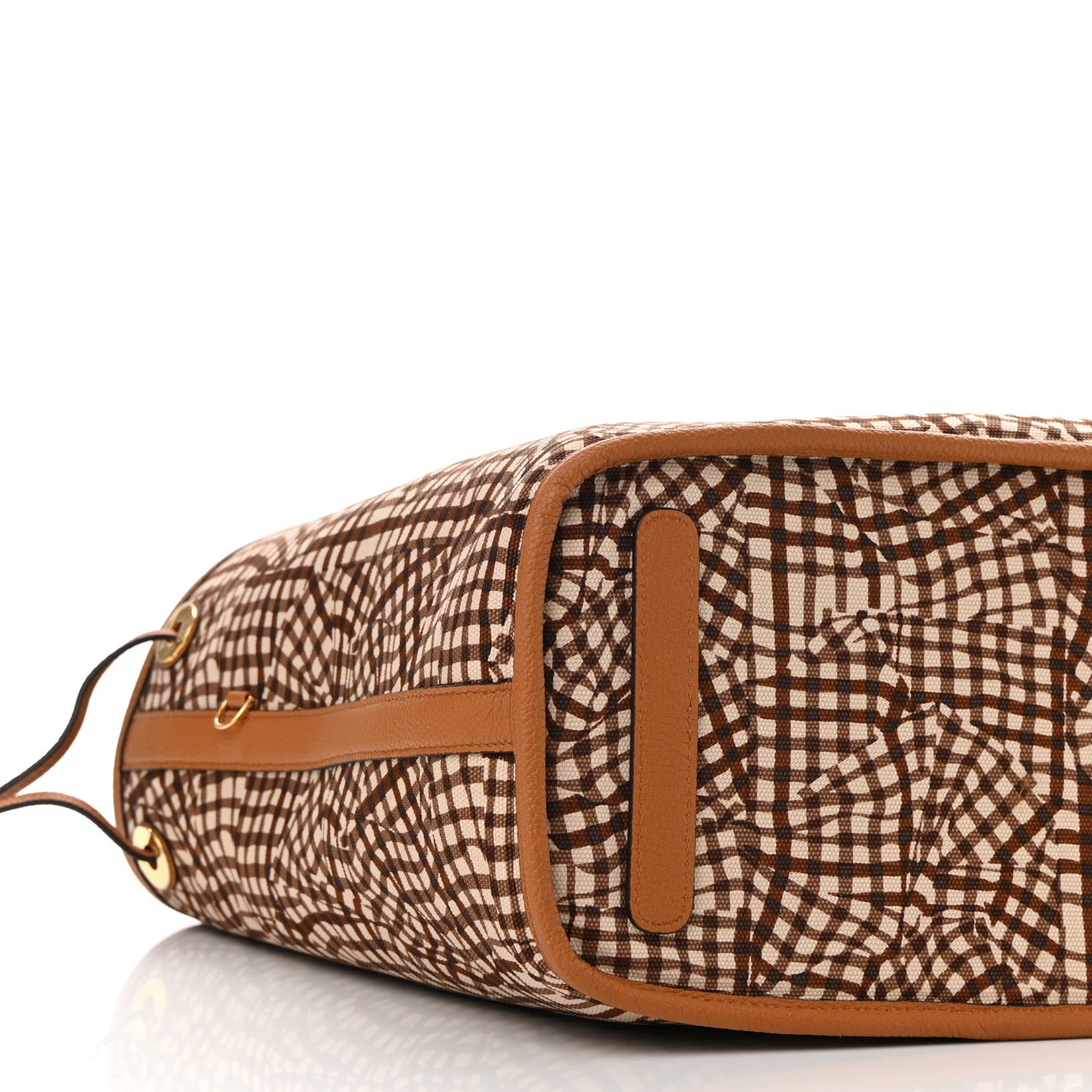 Calfskin Medium Liz Reversible Shopper Tote Cognac