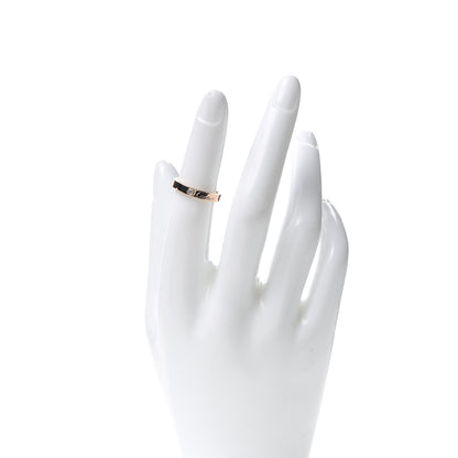 Cartier 18K Pink Gold Diamond 3mm C De Cartier Wedding Band Ring 49 4.75 2 of 5
