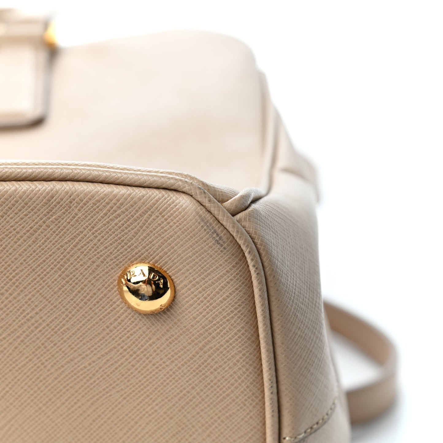 Saffiano Large Galleria Double Zip Tote Argilla