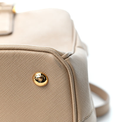 Prada Saffiano Large Galleria Double Zip Tote Argilla 7 of 7