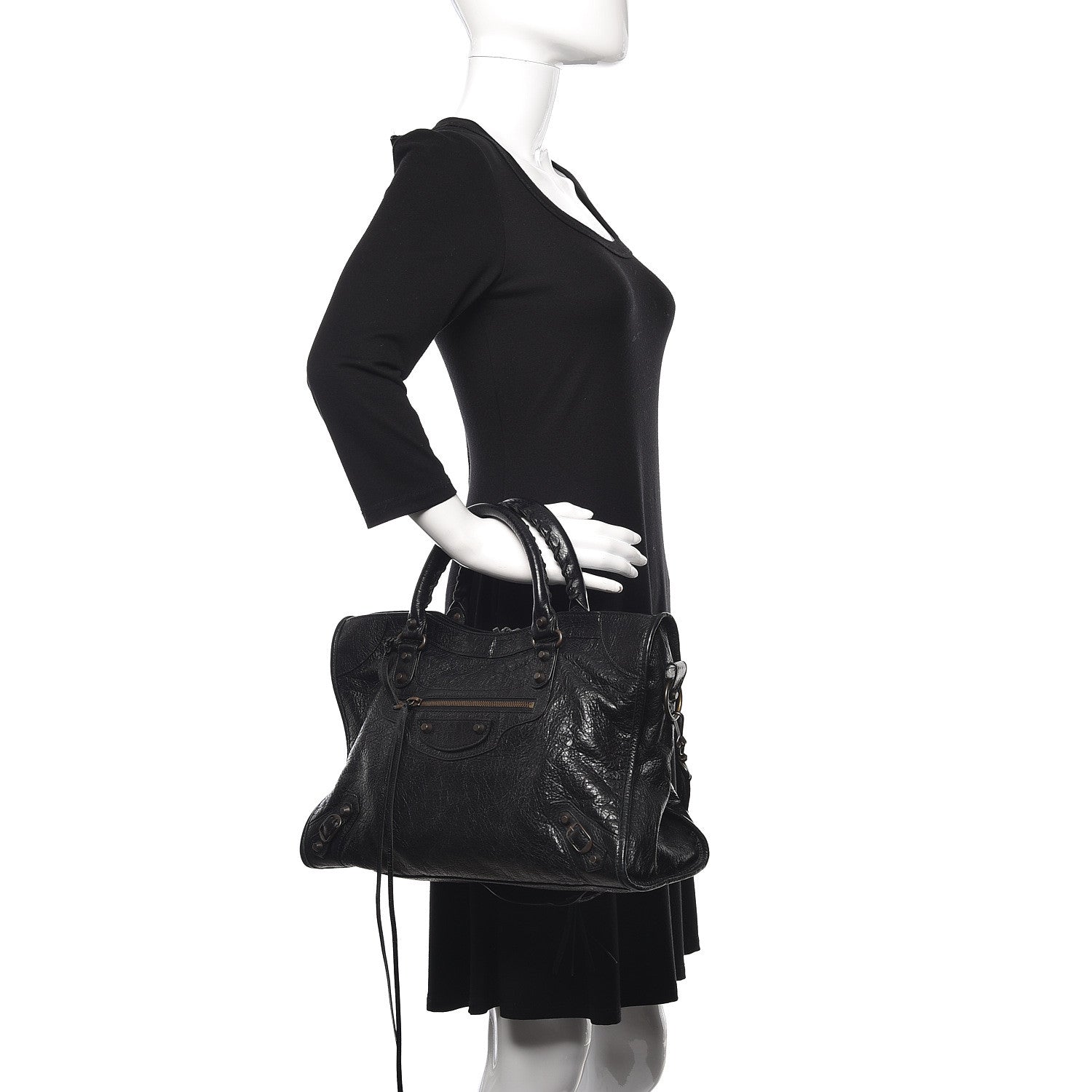 Balenciaga Agneau Classic Hardware City Black 2 of 11