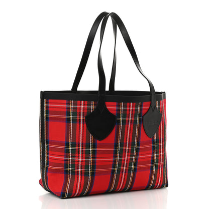 Burberry Vintage Check Medium The Giant Reversible Tote Antique Yellow Bright Red 3 of 14