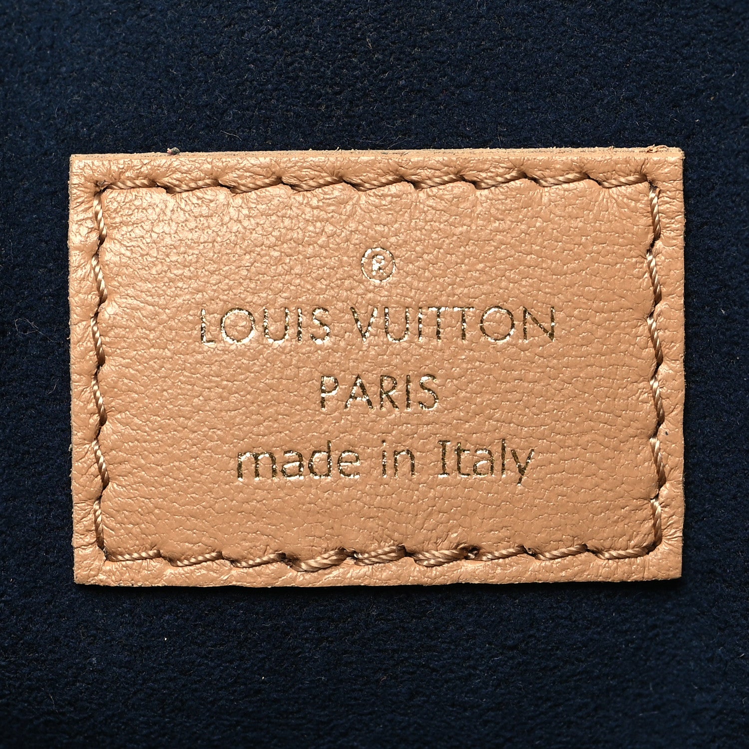 Louis Vuitton Lambskin Embossed Monogram Coussin PM Camel 8 of 11