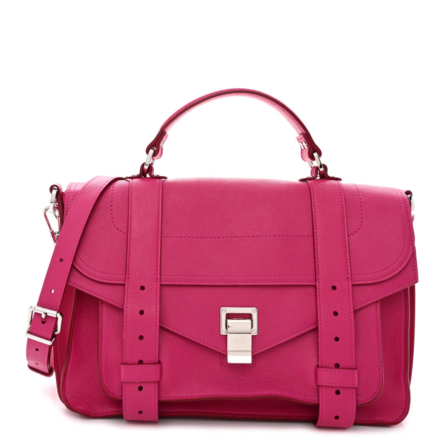 Lambskin Tiny PS1 Satchel Fleur de Lys