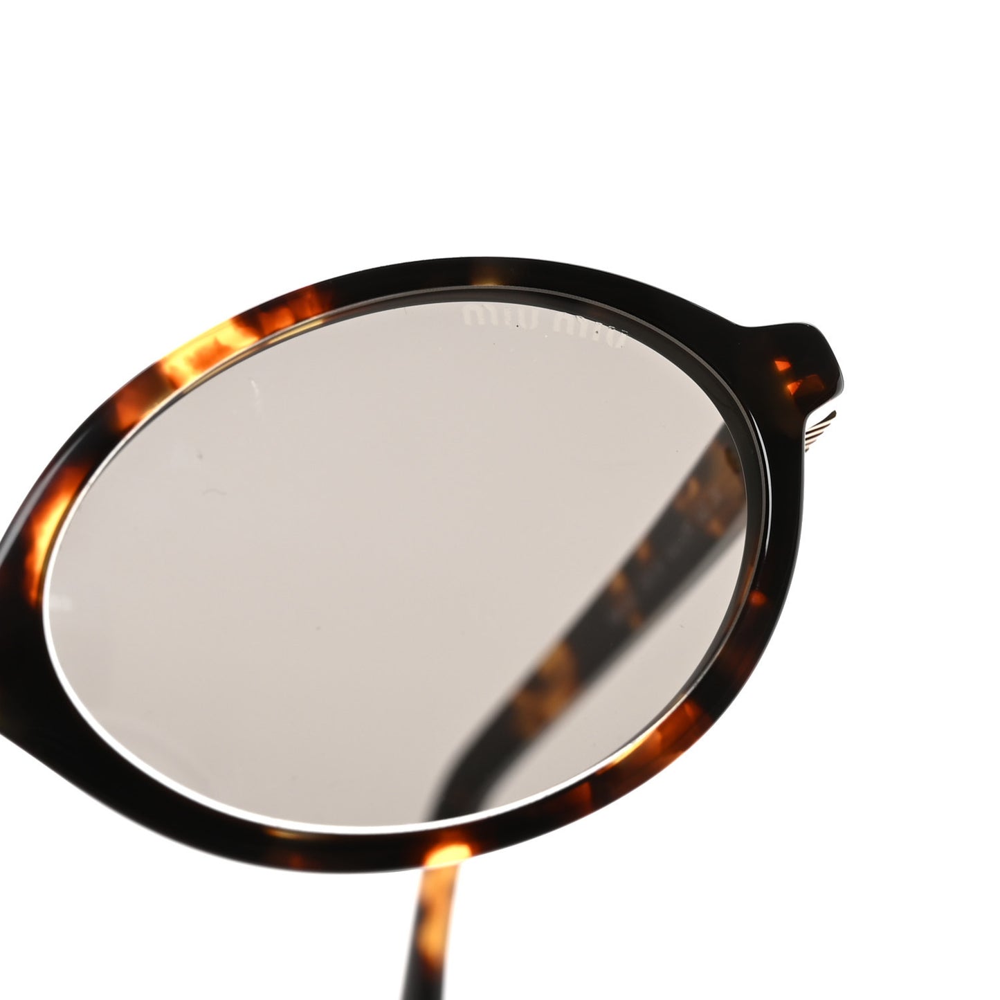 Acetate Oval Regard Sunglasses SMU04Z Tortoise