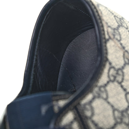 Gucci GG Supreme Monogram Mens Sneakers 7 Navy 11 of 16