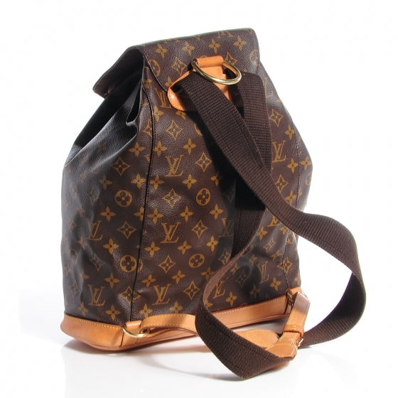 Louis Vuitton Monogram Montsouris GM Backpack 3 of 7
