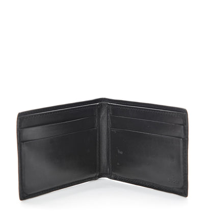 Gucci GG Supreme Monogram Fox Bi-Fold Wallet Black Grey 5 of 10