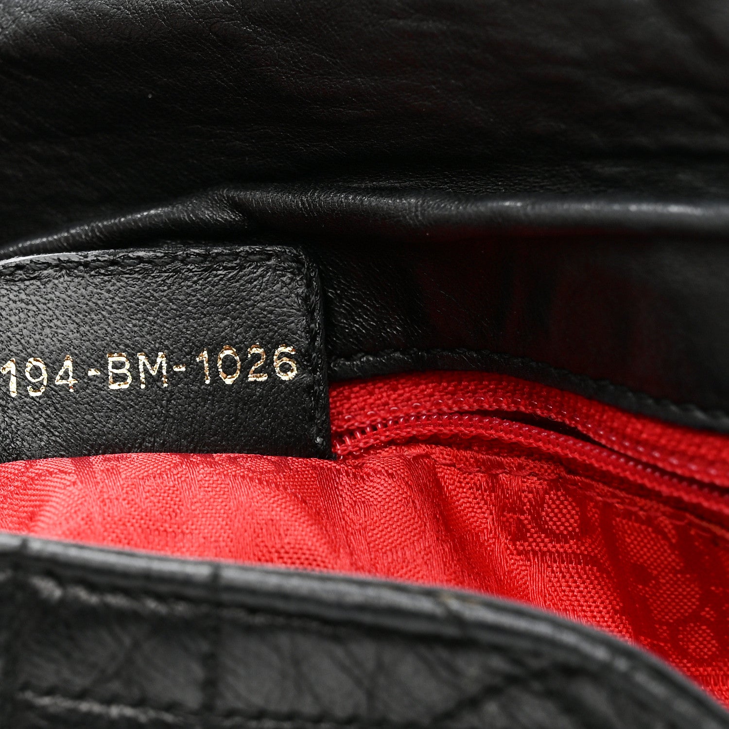 Christian Dior Lambskin Cannage Flap Messenger Bag Black 7 of 11