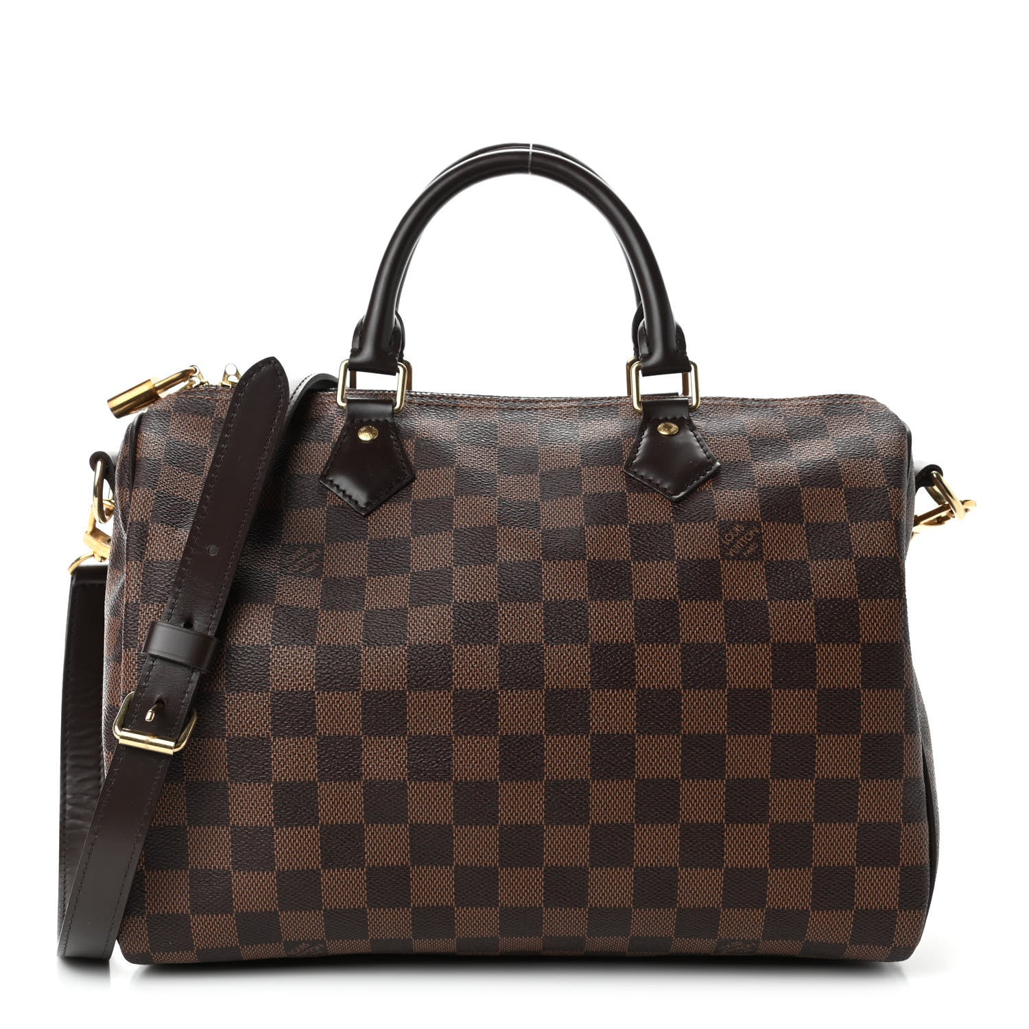Louis Vuitton Damier Ebene Speedy Bandouliere 30 1 of 6