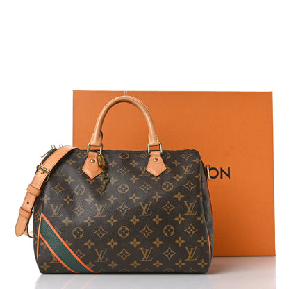 Louis Vuitton Monogram My LV Heritage Speedy Bandouliere 30 Green Orange 11 of 11