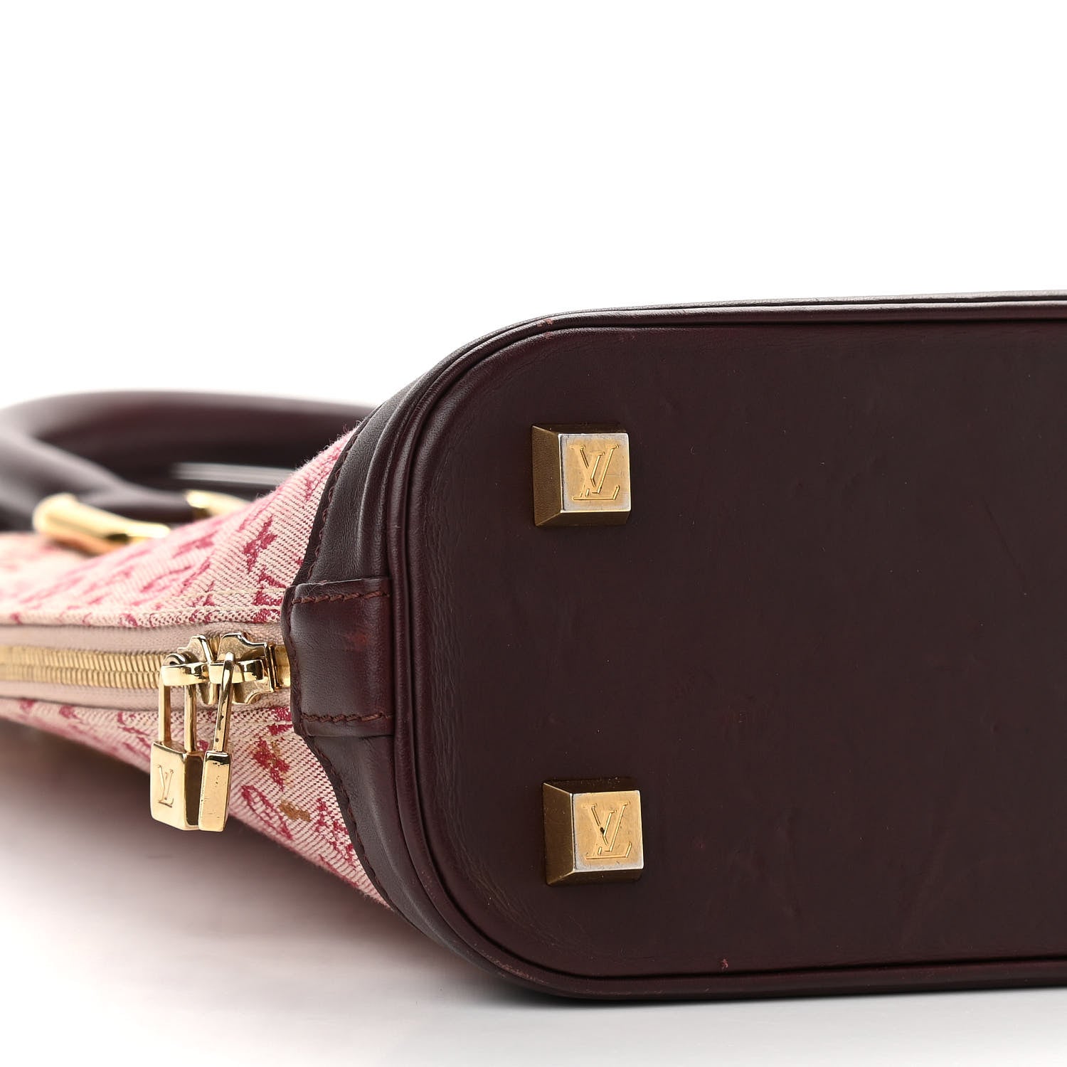 Louis Vuitton Mini Monogram Alma Haut Cherry 8 of 18