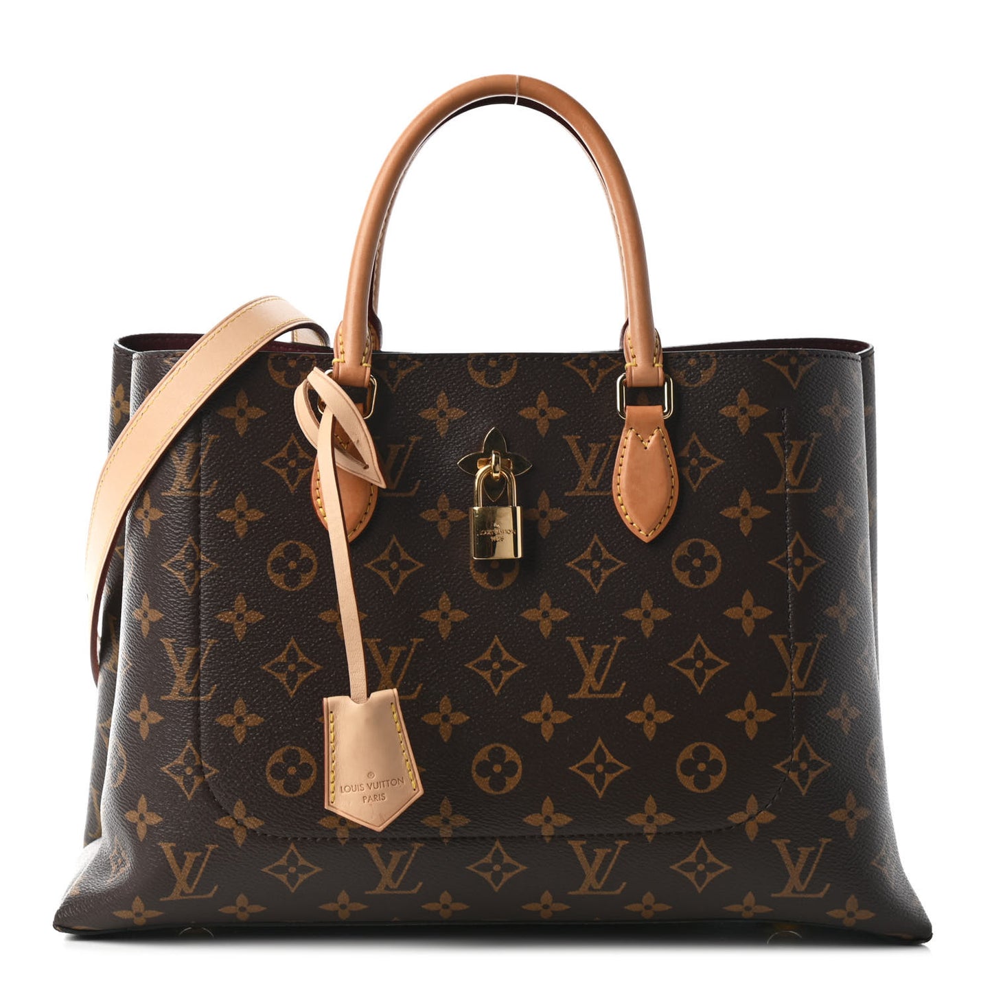 Monogram Flower Tote