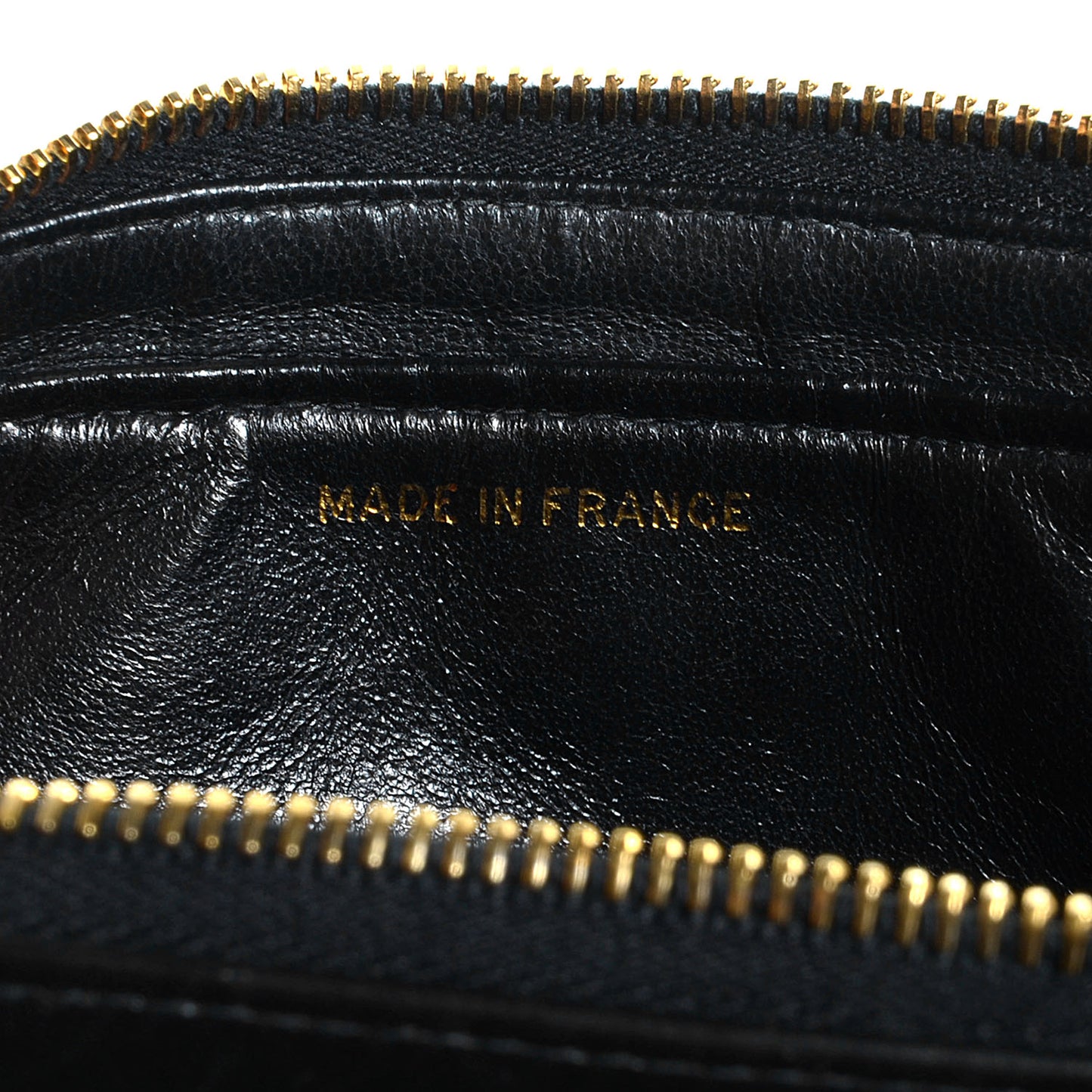 Patent Leather Flap Backpack Black