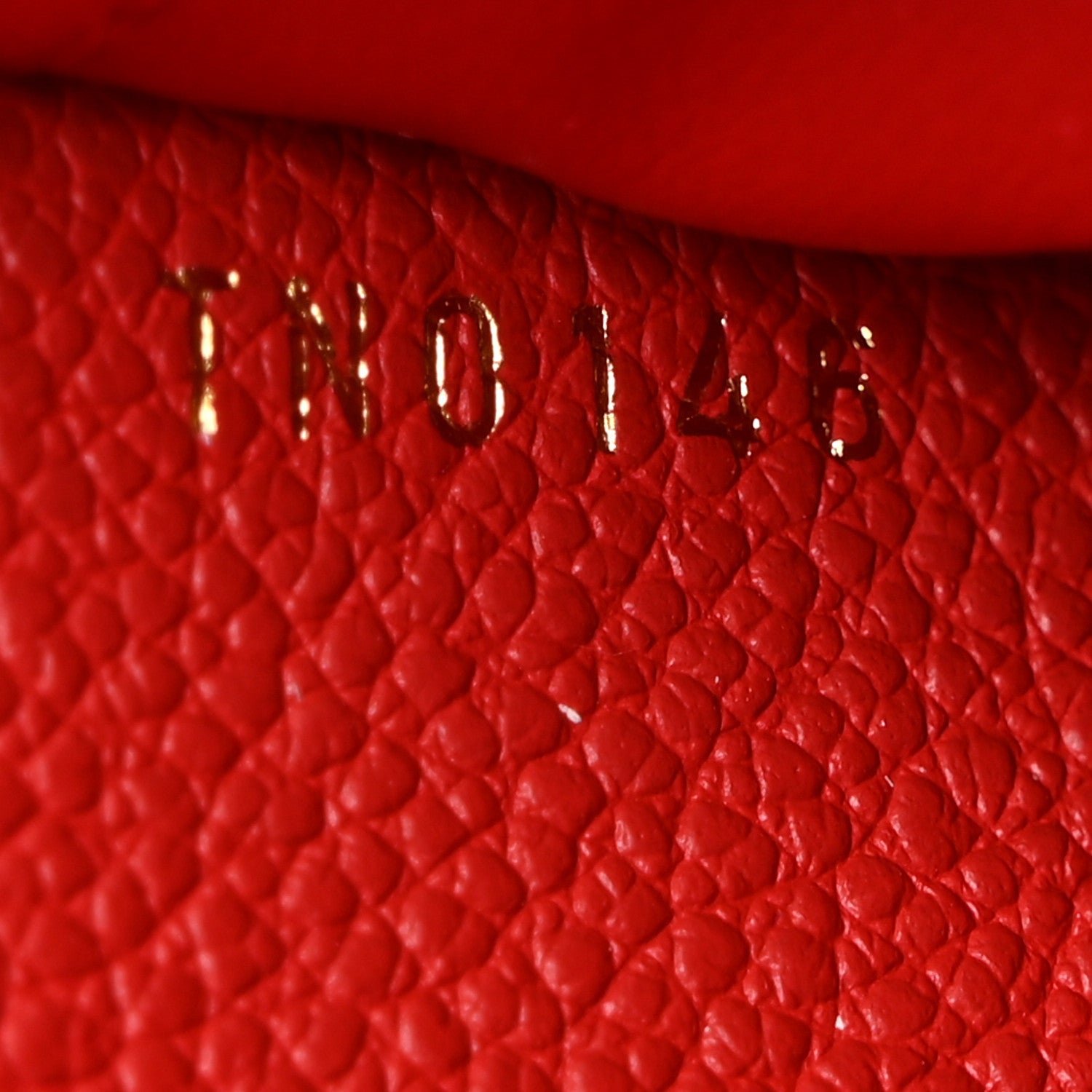 Louis Vuitton Empreinte Clemence Wallet Cherry 7 of 7