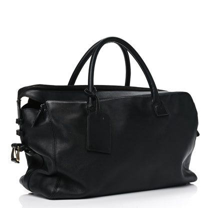 Chanel Calfskin Boston Black 2 of 14