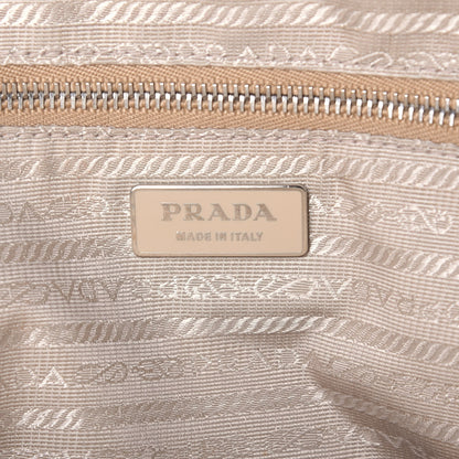 Prada Vitello Phenix Bowling Bag White 6 of 8