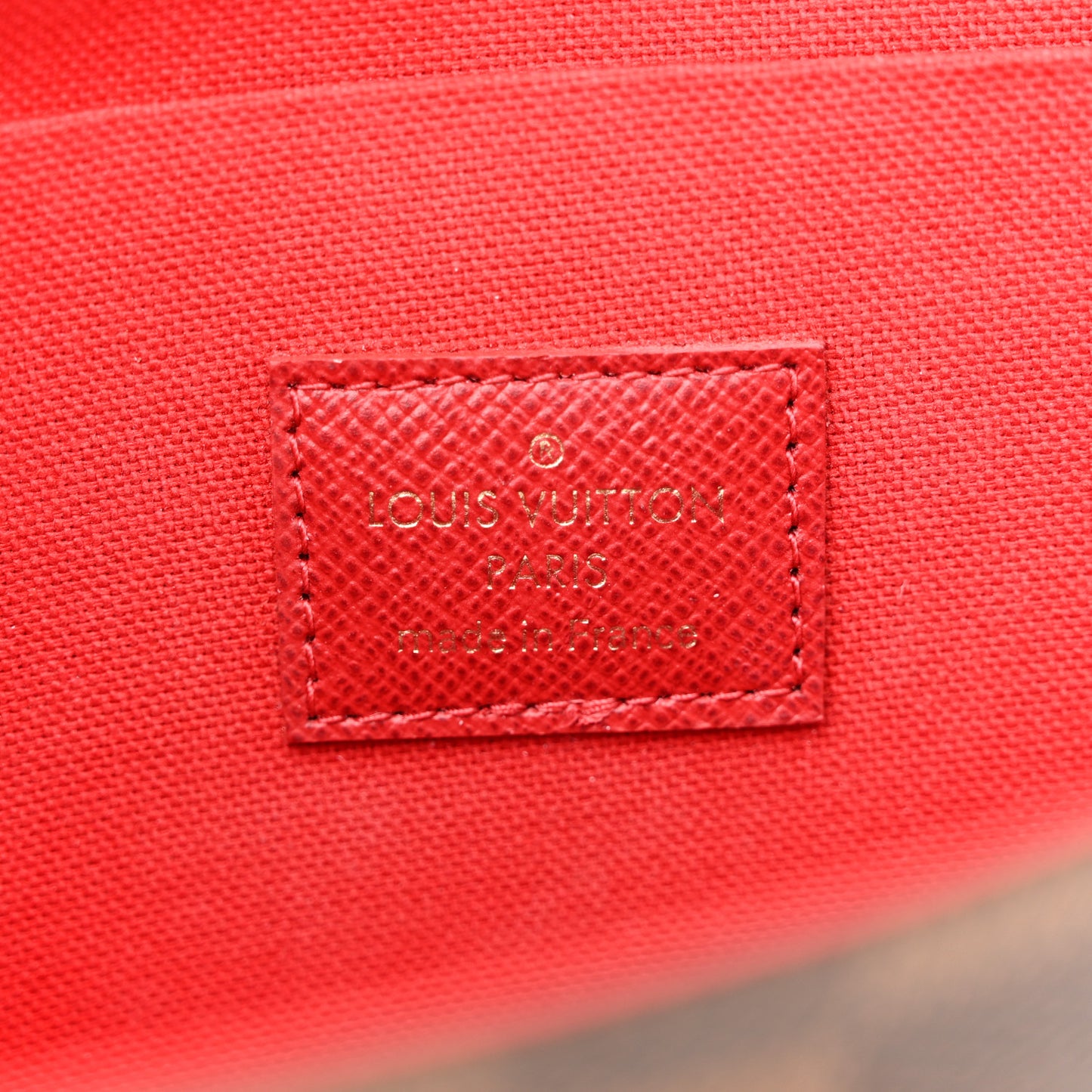 Damier Ebene Pochette Felicie Chain Wallet