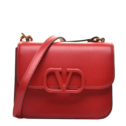 Valentino Garavani Smooth Calfskin Small VSling Shoulder Bag Red 1 of 9