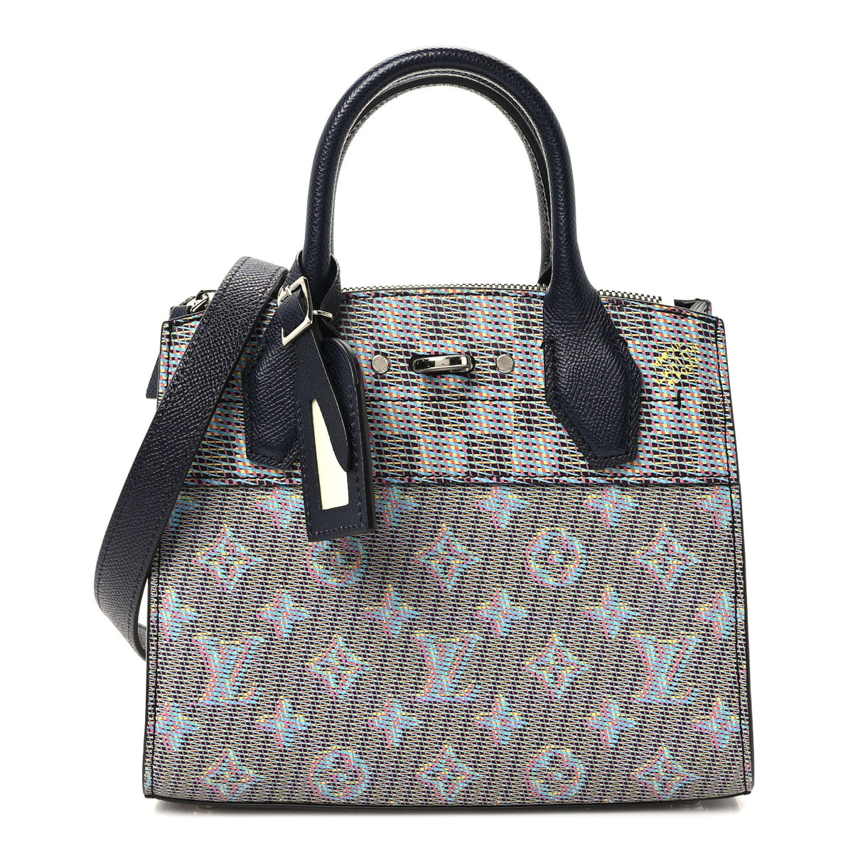 Louis Vuitton Monogram LV Pop Mini City Steamer Blue 1 of 11