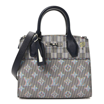 Louis Vuitton Monogram LV Pop Mini City Steamer Blue 1 of 11