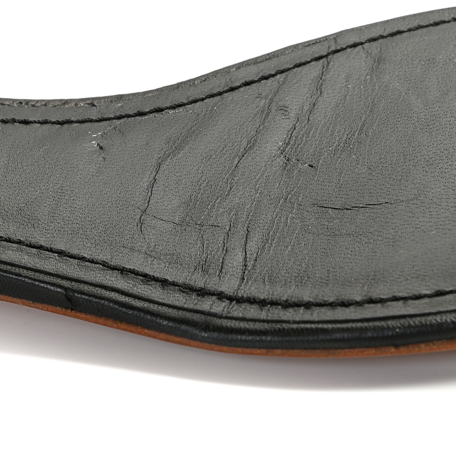 Chanel Lambskin CC Thong Sandals 41 Black 14 of 14