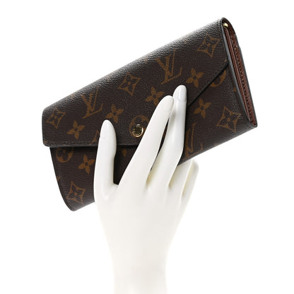 Louis Vuitton Monogram Sarah Wallet NM 2 of 9