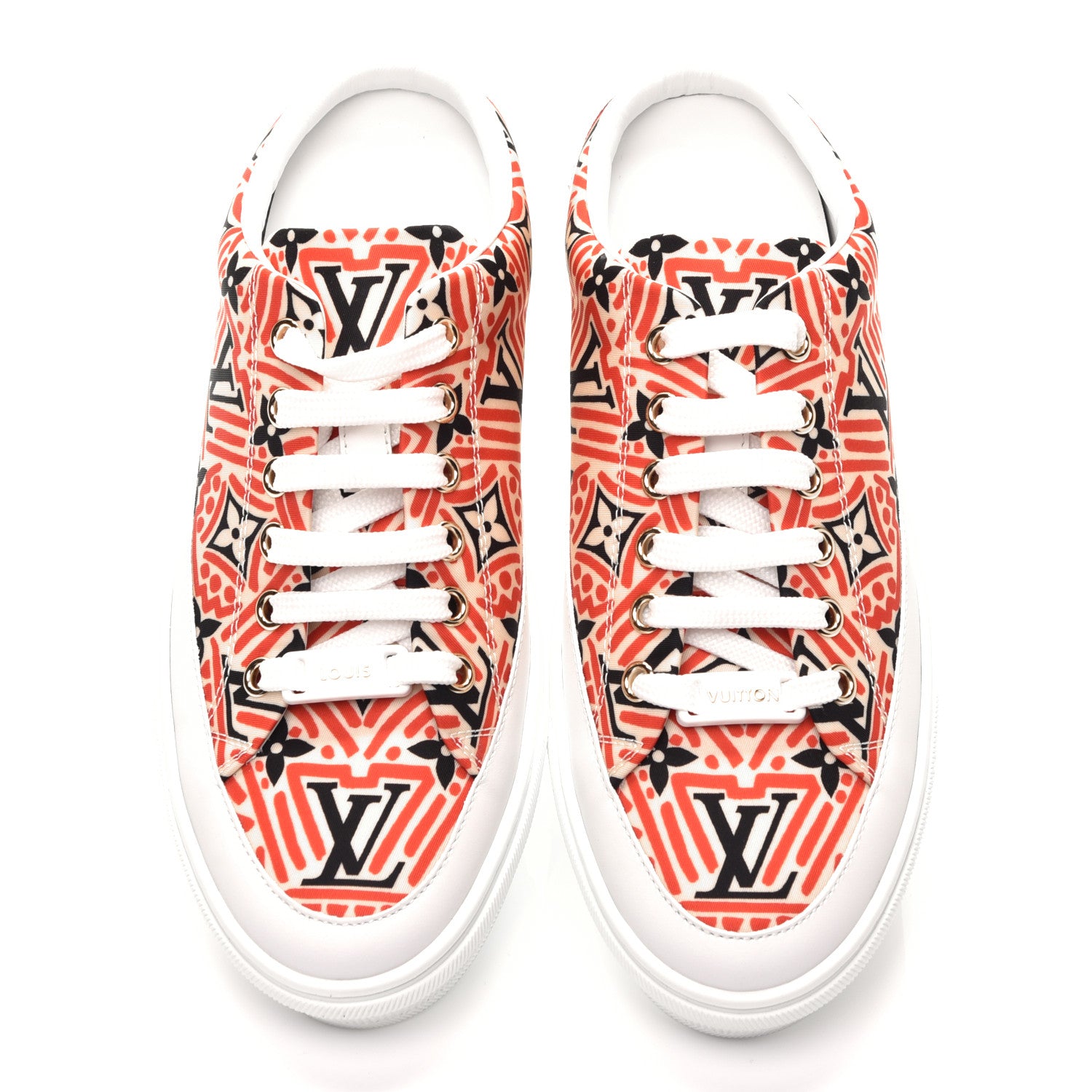 Louis Vuitton Nylon Monogram Crafty Open Back Sneaker 36 5 of 11