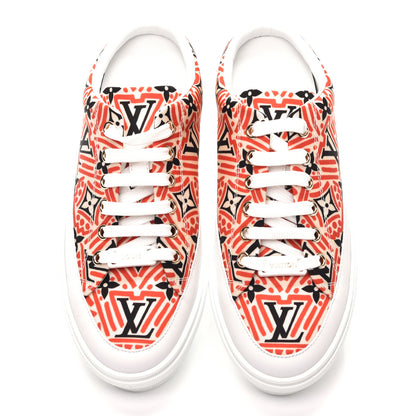 Louis Vuitton Nylon Monogram Crafty Open Back Sneaker 36 5 of 11