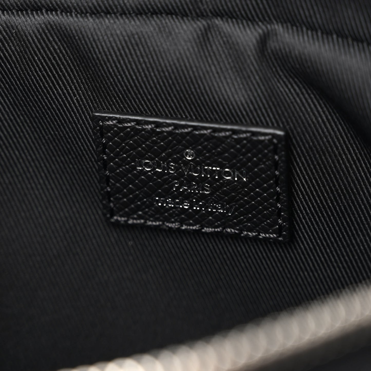 Taiga Monogram Eclipse Outdoor Bum Bag Black