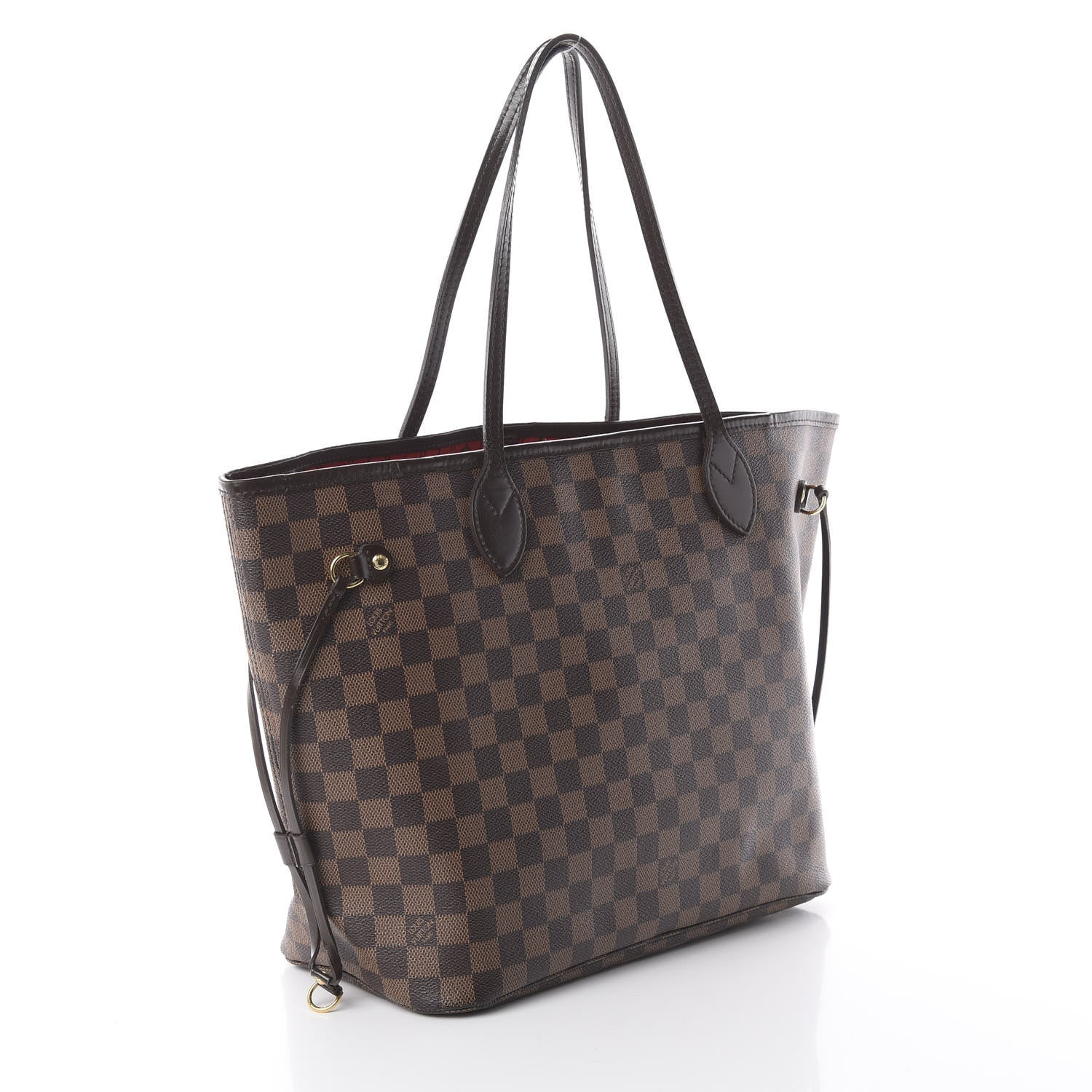 Louis Vuitton Damier Ebene Neverfull MM 2 of 9