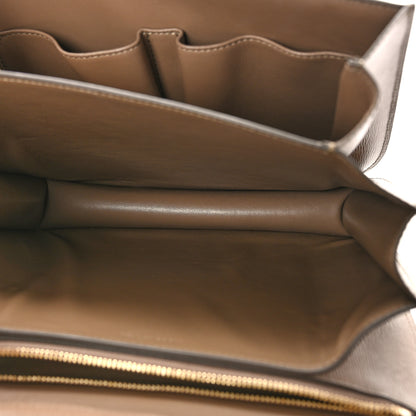 Celine Liege Calfskin Medium Classic Box Flap Bag Taupe 5 of 10