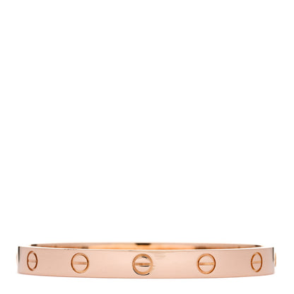Cartier 18K Pink Gold LOVE Bracelet 16 1 of 9