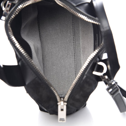 Alexander Wang Suede Calfskin Small Rogue Satchel Black Silver Hardware 5 of 9