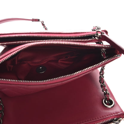 Chanel Patent Quilted Crossbody Pink 6 of 9